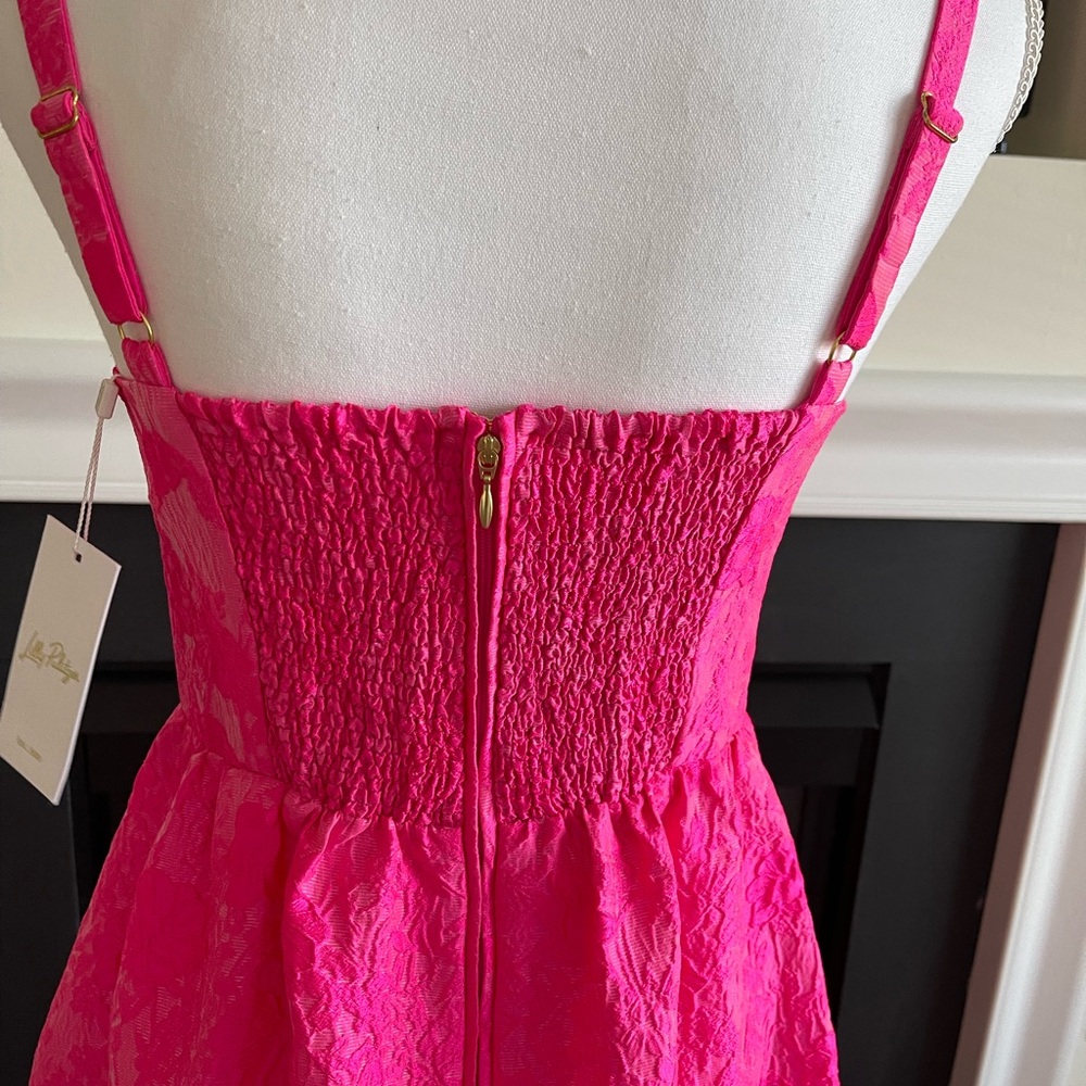NWT Lilly Pulitzer Ellara Jacquard Midi-Dress - Picture 8 of 14
